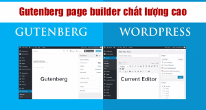 Gutenberg Pagebuilder chất lượng cao